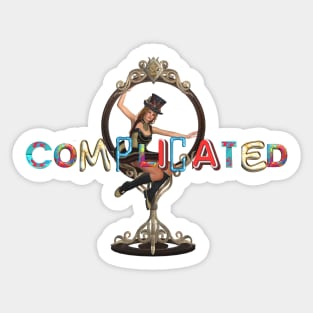 Complicated Sticker